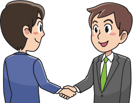 Business handshake representing partnerships and trading networks